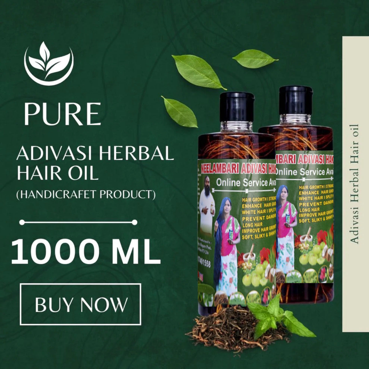 Ananya Adivasi Hakkipikki Hair Oil